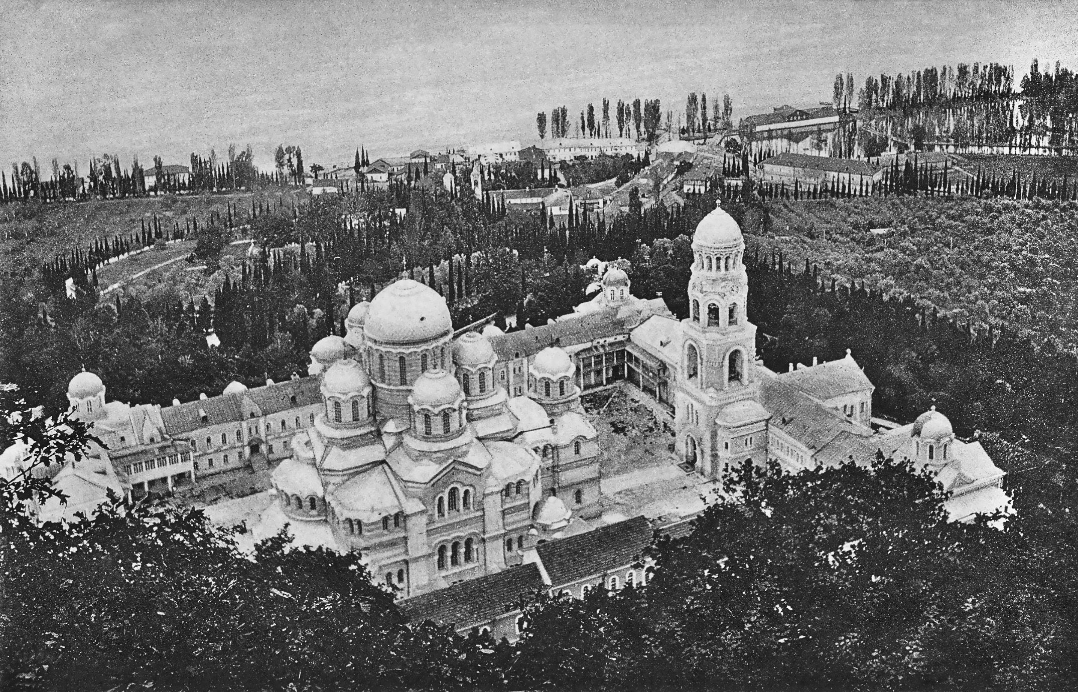 Ново-Афонский Симоно-Кананитский монастырь в начале ХХ века